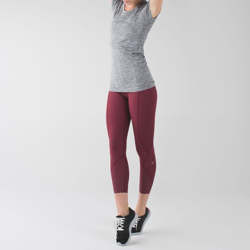 LULULEMON pink tight stuff tight